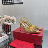 Valentino Slingback Pump Flat/40mm/80mm/100mm