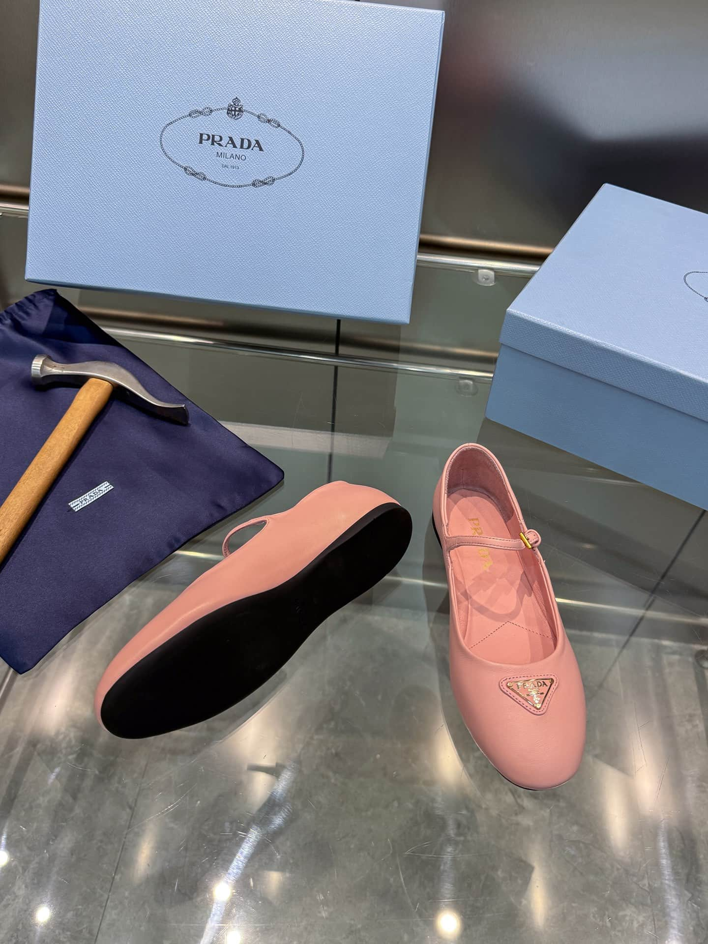 Prada Women's Ballerinas Flats